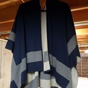 CAbi Reversible Poncho Sweater